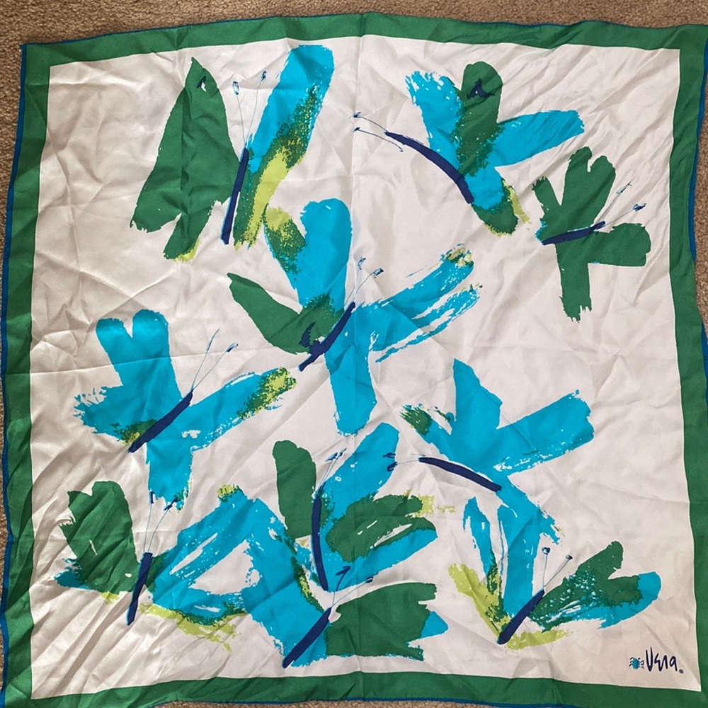 Vintage Vera silk scarf
